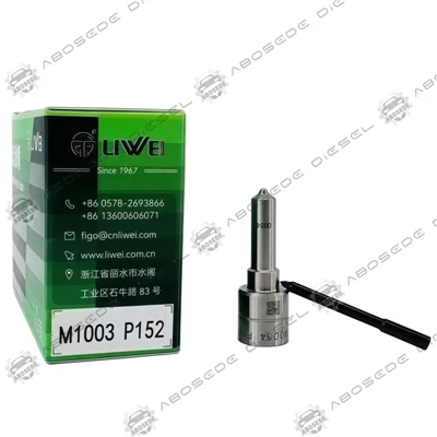 LIWEI M1003 P152 Buse d'injecteur diesel à rampe commune – Atomisation de précision pour les injecteurs Siemens VDO 5WS40250|Performances en barre haute-pression 2000+
